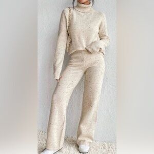 Sweater and Pants 2 Piece Loungewear Set